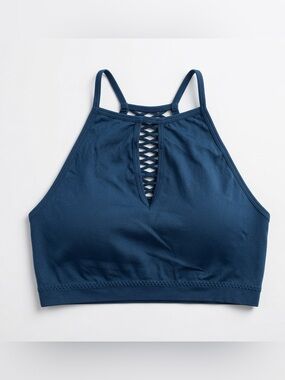 🆕 FREE PRESS 💙Strappy Front & Peekaboo Back Bralette